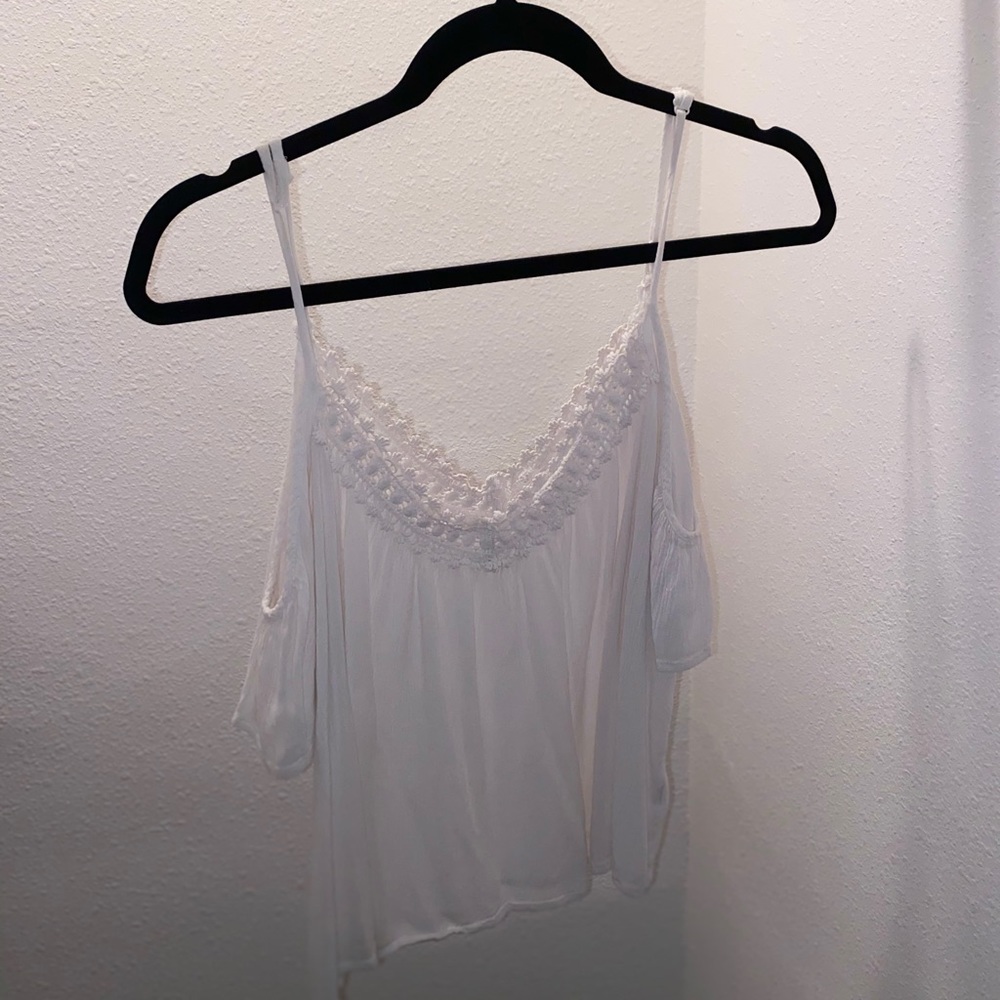 White tank top